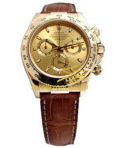 daytona oro cinturino pelle|Rolex Daytona Oro giallo .